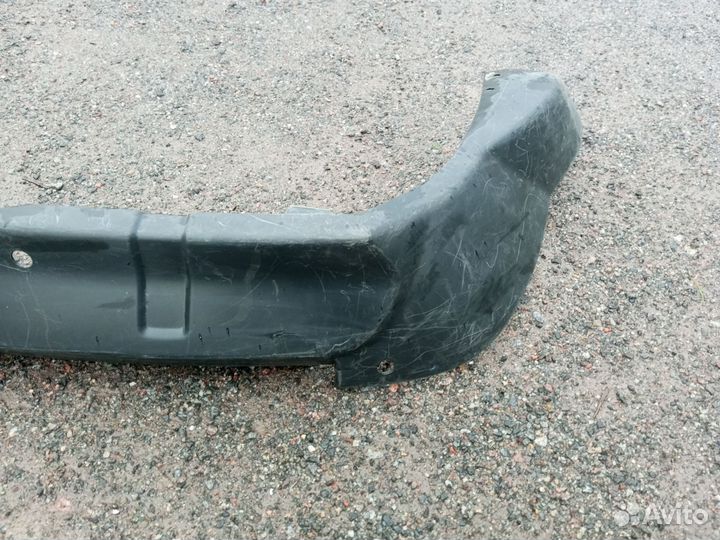 Outlander xl юбка спойлер заднего бампера датчики