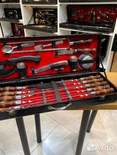 Шашлычный набор на подарок Папе арт.53.22