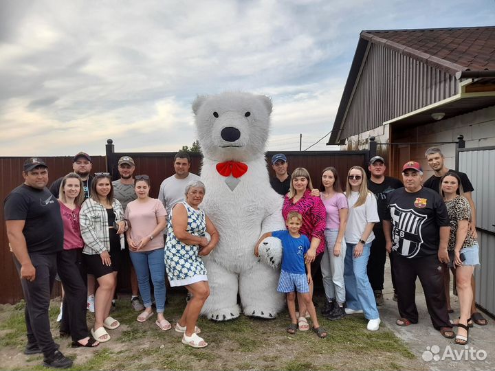 Белый Мишка поздравление панда медведь, Чебурашка