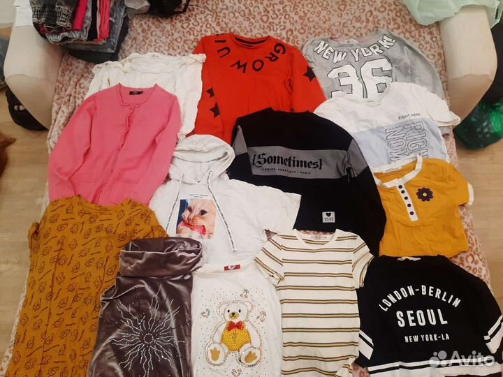Вещи на девочку пакетами