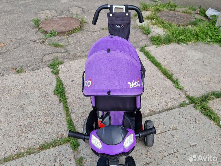 Детский велосипед с ручкой