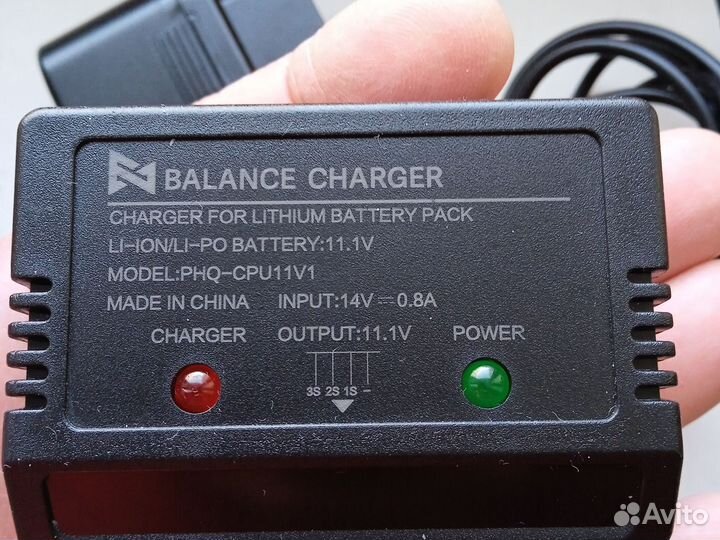 Зарядное устройство Li pol аккумуляторов 3S 11,1 V