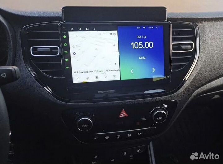 Магнитола для Hyundai Solaris 2020-2022 андроид 11