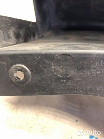 Накладка бампера задняя левая Ford Transit V3