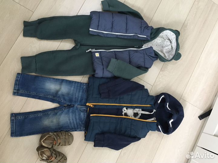 Вещи пакетомдля мальчика 86-98