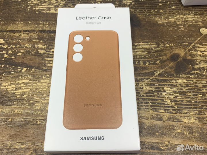Чехол на Samsung Galaxy S23 Leather Cse