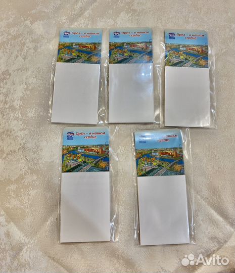 Блокноты на магните на холодильник