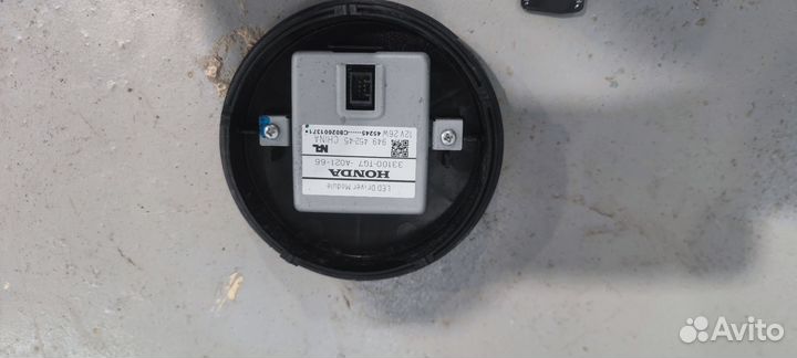 Составляющие правой фары honda pilot 3