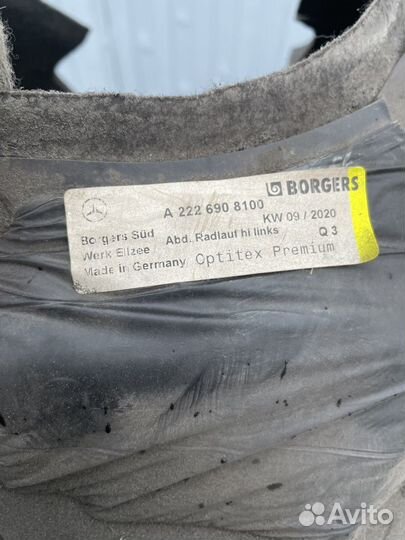 Подкрылок задний левый Mercedes w222