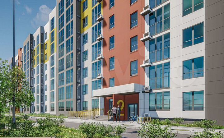 2-к. квартира, 48 м², 1/8 эт.