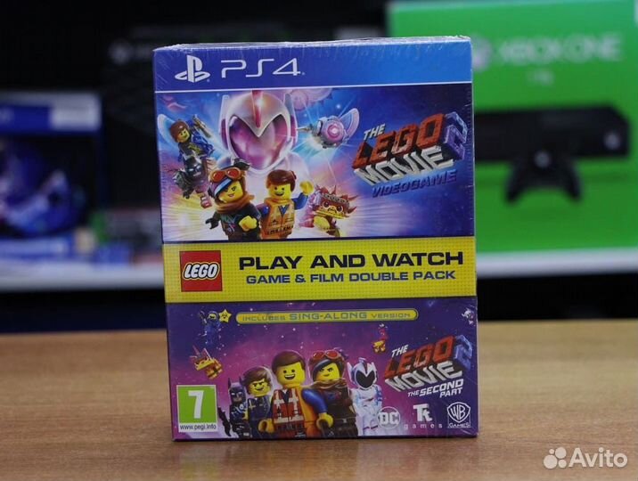 Lego Movie 2 Videogame Game & Film Double Pack (PS