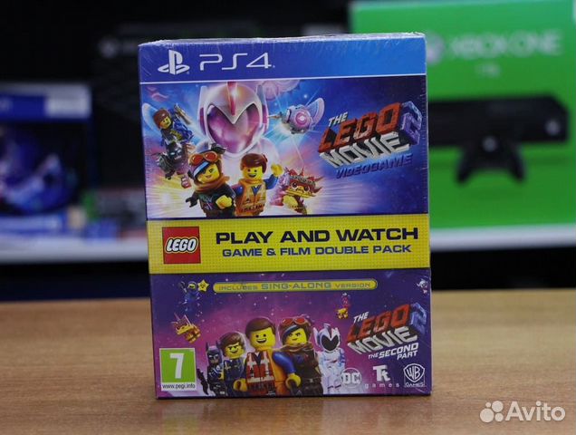 Lego Movie 2 Videogame Game & Film Double Pack (PS