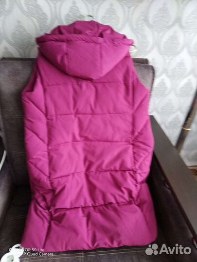Жилетка женская длинная 52 54 новый