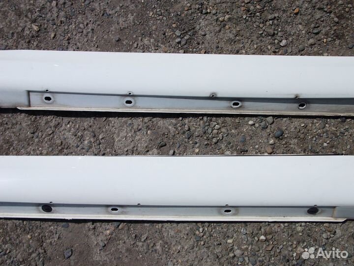 Накладки порогов Мерседес W209