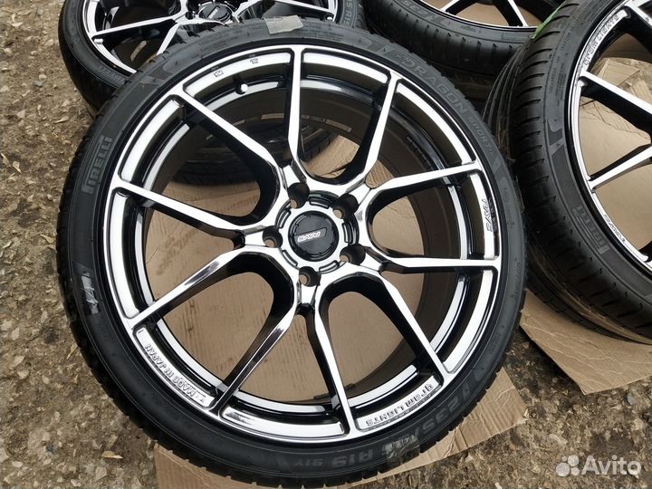 Оригиналы Rays Gram Lights Japan + Pirеlli R19