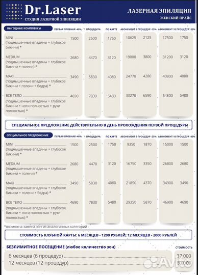 Лазерная эпиляция