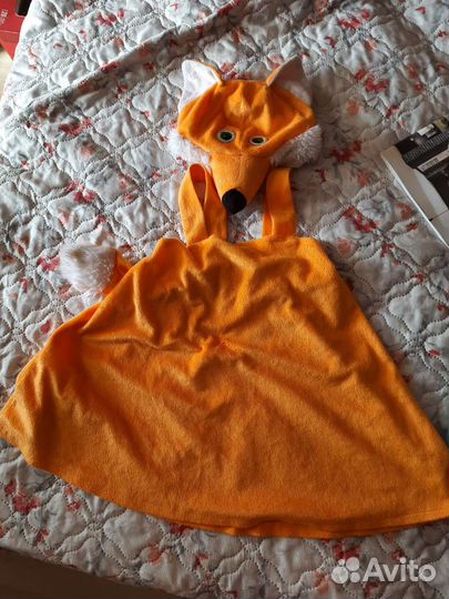 Костюм лисы 110см