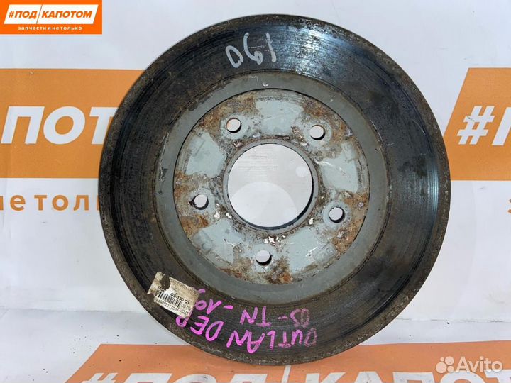 Диск тормозной передний Mitsubishi Outlander 2