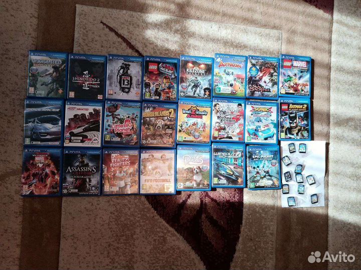 Много игр для ps vita