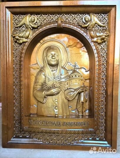 Икона из дерева