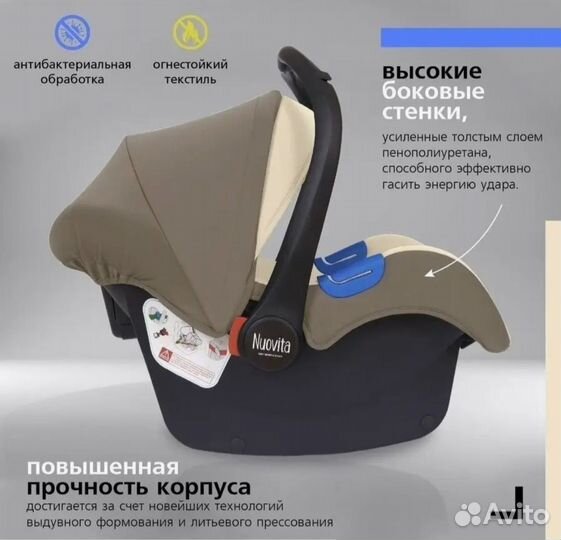 Детская автолюлька Nuovita