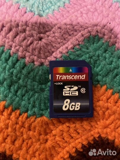 Карта памяти Transcend sdhc 8 гб Class 10