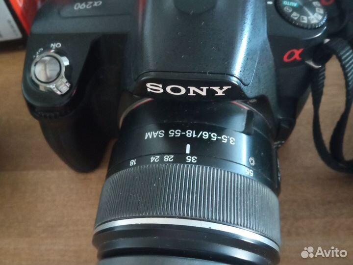 Фотоаппарат sony alfa 290