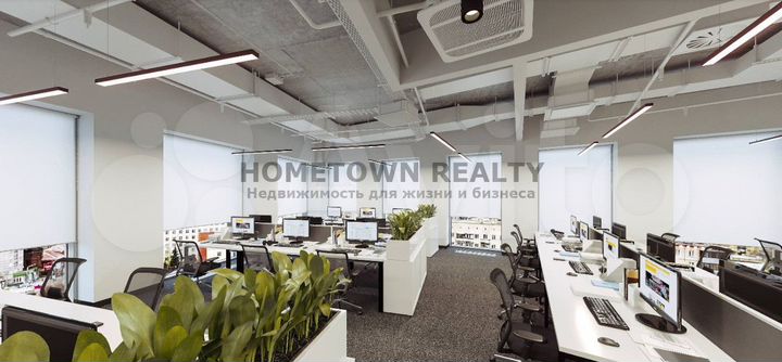 Офис с Ремонтом и Мебелью - 1155.2 м²