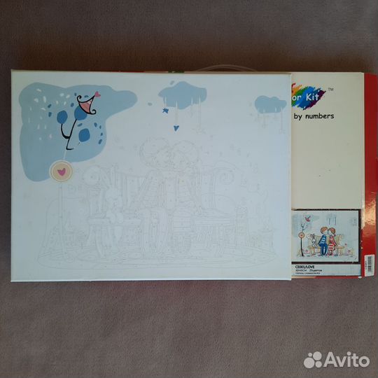 Картина по номерам 30х40