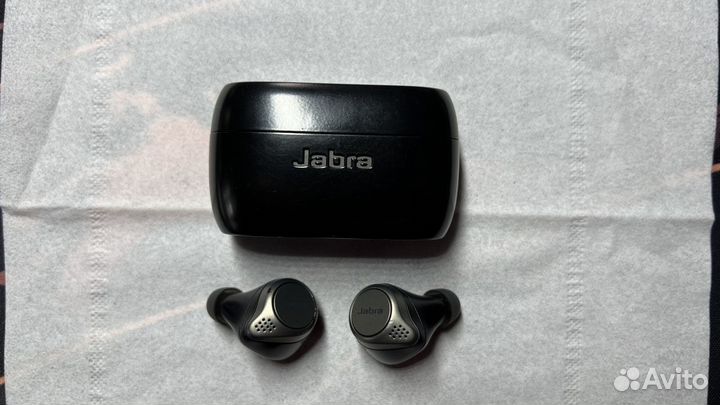 Наушники Jabra Elite 75t черные