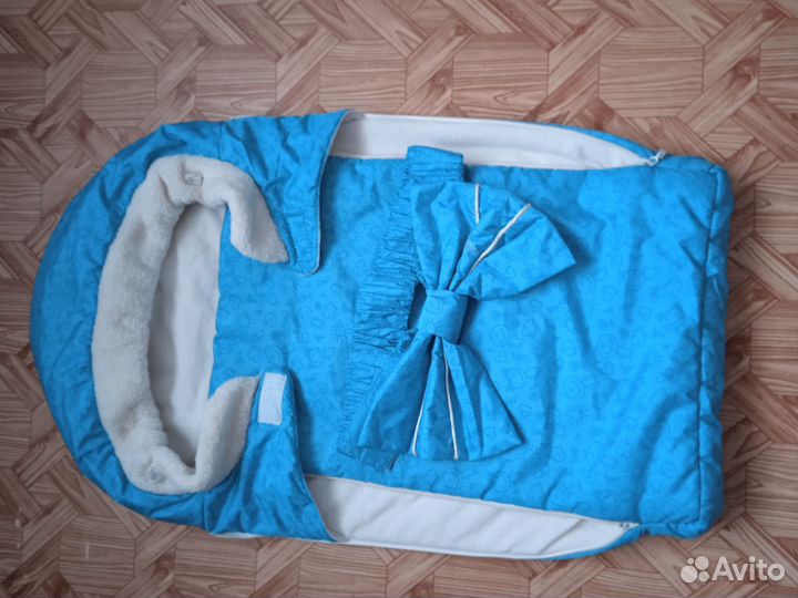 Конверт на выписку для мальчика зима