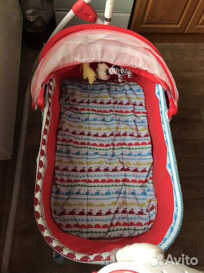 Люлька качалка с музыкой