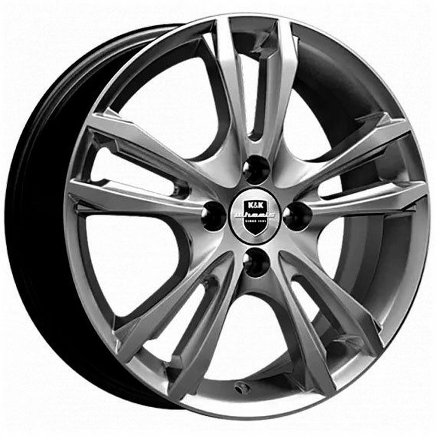 Диски K&K Samara 6x16 4x100 ET41 D60.1 Дарк платинум