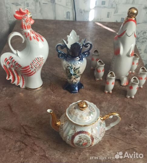 Фарфоровая посуда ГДР и СССР