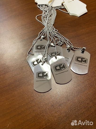 Жетон с гравировкой. Жетон армейский. За 10 минут