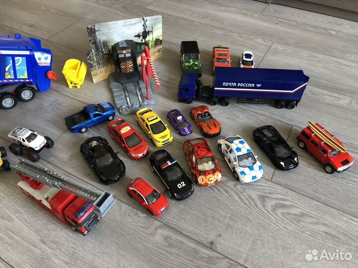 Большой набор машин