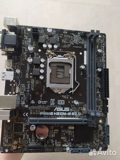 Материнская плата prime H310M-R R2.0 1151v2