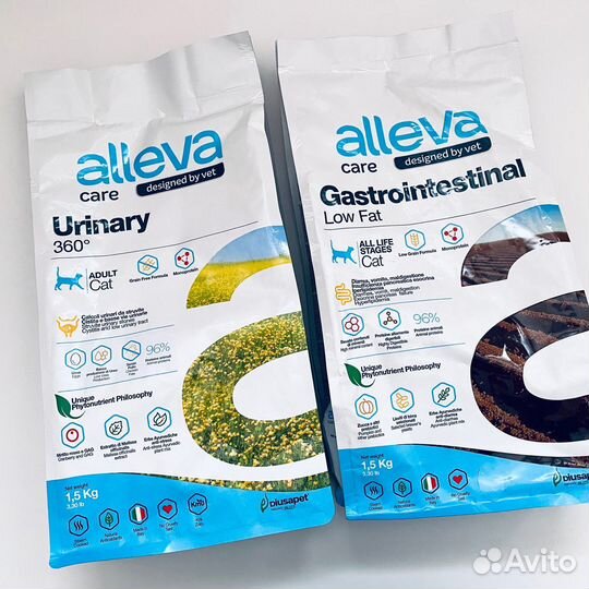 Сухой корм Аллева, ветеринарная диета, 1,5 кг