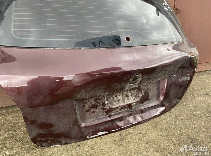 Крышка багажника skoda fabia 2