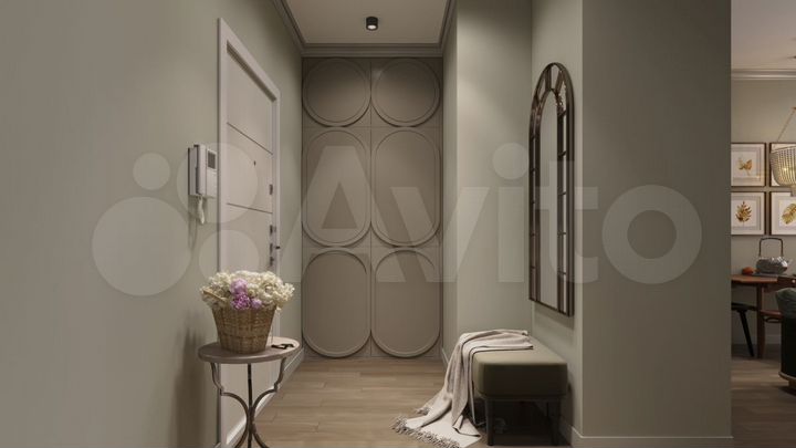 2-к. квартира, 61,1 м², 11/18 эт.