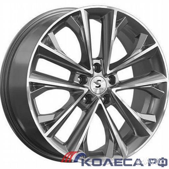 Диски кр012 (Tiggo 8 Pro) 7/18 5x108 ET47 d60.1 diamond gloss graphite