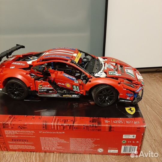 Конструктор Lego Technic 42125 Ferrari 488 GTE