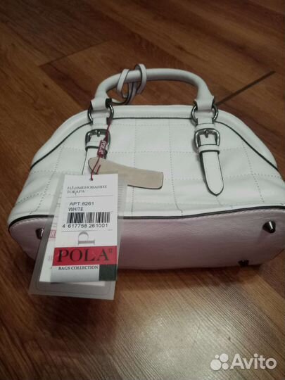 Сумка женская Pola белая