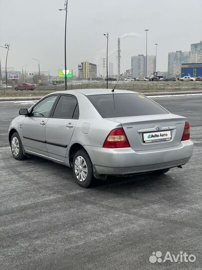 Toyota Corolla 1.4 МТ, 2003, 329 180 км
