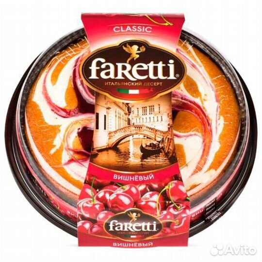 Торт Фаретти Классик Флоренция Вишневый 400г
