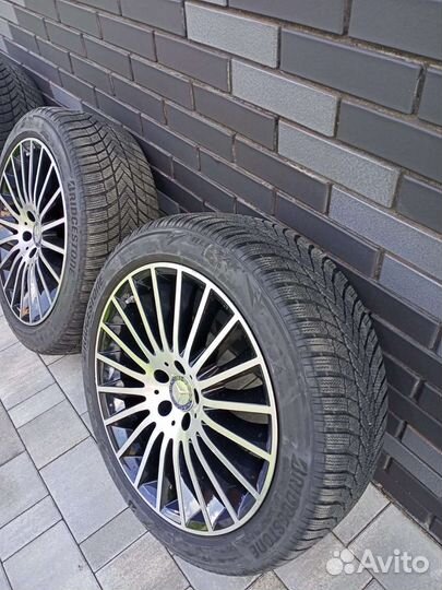 Разноширокие колеса в сборе зима на мерседес w222