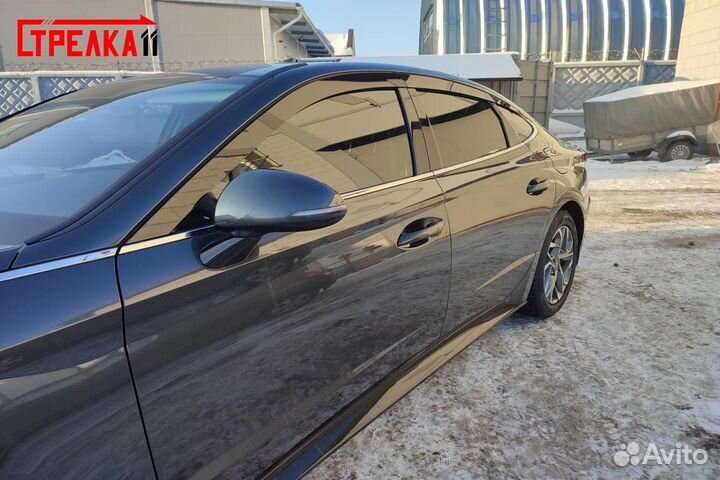 Дефлекторы окон 2D для Hyundai Sonata