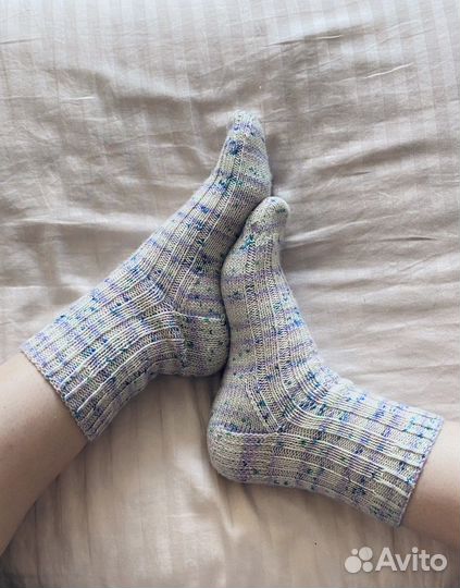 Вязаные носки