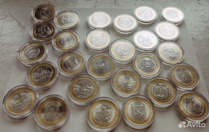 Юбилейные монеты биметаллические