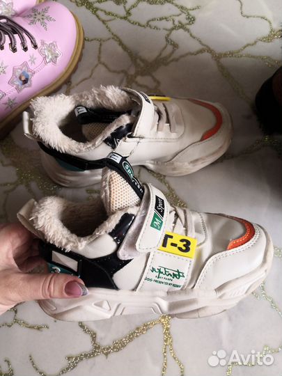 Ботинки зимние 28р